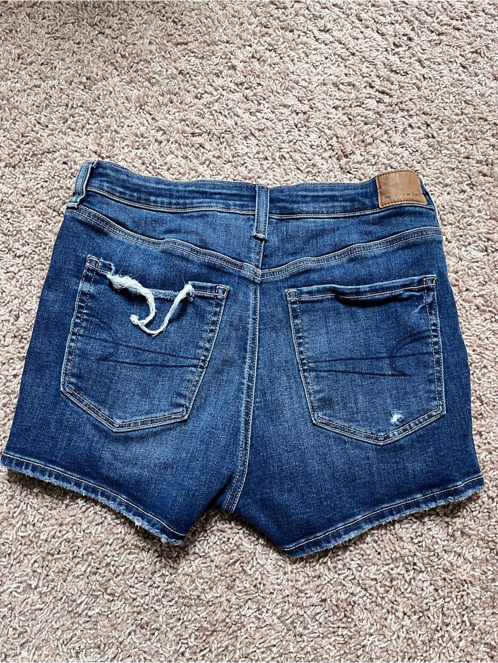 American Eagle High Rise Denim Shorts - Picture 6 of 9